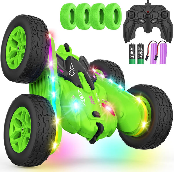 Terucle Remote Control Car, Rc Cars Stunt RC Car Toys Upgraded Strip