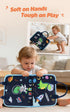 1-3 23 GONINO Toddler Busy Board Montessori Toys for Year Old, Dinosaur Space Busy Book with Activities for Learning