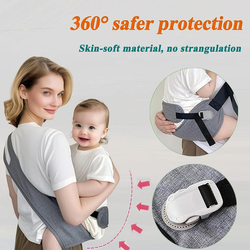 25-60 lbs,Comfortable Baby Sling Carrier, Toddle Carrier for and Lightweight Adjustable Baby Sling,Perfect for Shopping