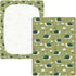 miaozhen 1 Pack 52x28 Cotton Baby Crib Sheets for Boys Girls Soft Cute Cartoon Seasons Turtles Muslin Crib Sheets