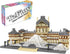 Paris Louvre Museum Building Blocks Set (3377Pcs) - Famous World Architecture Educational Toys Micro Bricks for Kids