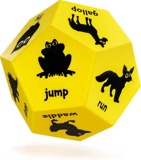 Animal Games Dice, Indoor Recess Activities & Outdoor Dice Games for Kids, Daycare Equipment for Toddlers