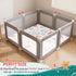 Floor,50x50 Inch Baby Play Mat for Soft Padding Crawling Mat for Playpen, Foldable and Machine Washable, Thick