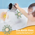 1-3 12-18 Socub Silicone Suction Cup Spinner Toy | Spinning Tops for Kids | Toddler Sensory Bath Toys for Babies Months