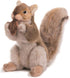 Hansa Brown Squirrel with Nut Plush - 9"