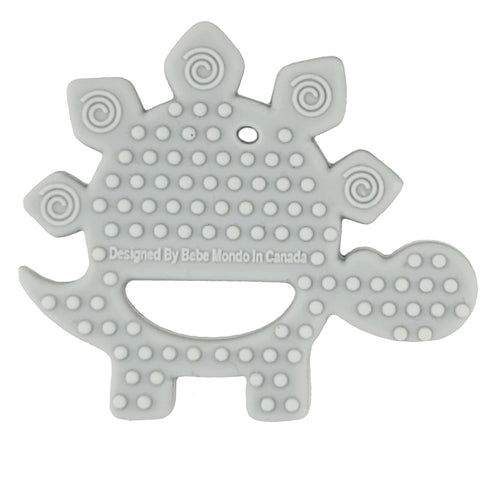36 612 03612 Bebe Mondo Dinosaur Baby Teething Toys Months, Teethers for Babies Months for Teething Relief, Baby Gift