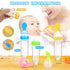 3 Pack 3 oz WAJIAYON Baby Food Feeder Silicone Baby Food Dispensing Spoon with Standing Base for Infant- Squeeze