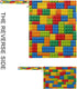 Haskirky 2 Building Blocks Colorful Pcs Cloth Diaper Wet Dry Bags,Waterproof and Washable Bag for Travel Reusable Wet