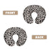 GOSTONG Set 2 Pack Black Grey Leopard Nursing Pillow Cover of Nursing Pillow Slipcovers Ultra Soft Compatible