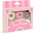 Genuine Fred Sweet Mistakes Donut Erasers - Set of 6 Vanilla Scented Fun for School or Home