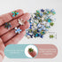 MISITU Mini Puzzles for Adults, 150 Pieces Small Jigsaw Puzzles, Challenging Travel Games, Pack of 3 Forest Lake Puzzles