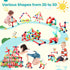 BAKAM Magnetic Building Blocks for Kids Ages 4-8, STEM Toys with Large Magnetic Sticks and Balls Game Set (42PCS)