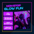 248 PCS Glow Sticks Party Pack, 100 Pcs 8 Inch Glow Sticks, 6 Glow Sticks Wands for Parties