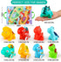 ALASOU 9 PCS Dinosaur Fantastic Creatures Toys with Playmat/Storage Bag, 1st Birthday Gifts for 1 Year Old Boy