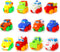 Big Mo's Toys Baby Cars, Soft Rubber Toy Car Set, Small Vehicles for Babies and Toddlers, 12 Pieces