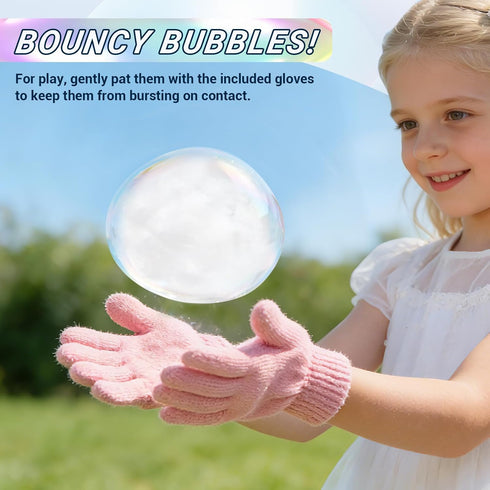 TTKADIY Elastic Bubble Fog Wand,Fog Bubble Machine,Bubble Machine,Fun Science Experiments, Kids Toys, Parent-Child
