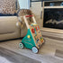 Asweets Wooden Baby Walker Push and Pull Learning Activity Walker Kids Activity Toy Multiple Activities Center Develops