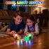 (2 Pack),Car 3 4 5 6 7 8 ZOHANINDL LED Light Up Pull Back Car Toys,Race Cars Toy Body Glows-Batteries Included,Suitable