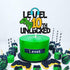 Level 10th Unlocked Cake Topper, Happy 10th Birthday Decoration, Video Game Controller Theme Supplies