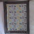 Set Soft Flannel Elephant Blanket with Matching Hat, Mitts, and Burp Cloth Perfect for All Genders
