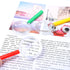 Elcoho 32 Pack Colorful Plastic Magnifying Glasses for Young People Party Favors Educational Toys with Storage Bag