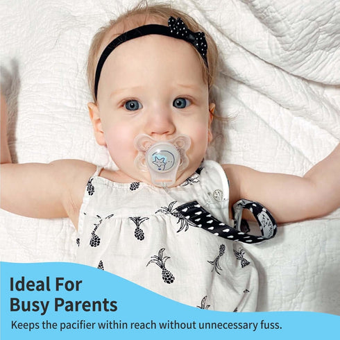 MAM-Compatible Silicone Pacifier Adapter Rings