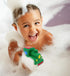 DolliBu Train Bath Buddy Squirter - Floating Green Rubber Bath Toy - Fun Water Play for Toddlers