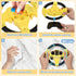 1-3 Toyvian Kids Steering Wheel - Simulated Driving Controller, Early Education Pretend Driving Toy with Light Music