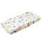 Premium Knit Changing Pad Cover by Copper Pearl, Soft & Stylish Universal Fit, Trendy Design, Sesame Friends