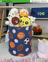 LANGYASHAN Laundry Basket Canvas Collapsible Organizer Storage Basket for Boys Girls Laundry Hamper
