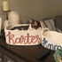 OAEUQ 1) Custom Baby Name Basket, Baby Shower Gift Basket, Diaper Caddy For Baby Girl-Cotton Rope Diaper Caddy,Diaper