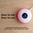 LittleHippo Kelvin Color Changing Night Light, Room Thermometer and Hygrometer (Humidity Monitor) for Nursery, Baby's