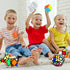 STEAM Life Speed Cube Set, 5 Pack Magic Cube Bundle for Kids & Adults, Includes 3x3, 2x2, Pyramid, Megaminx