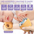 Jjkygmw Trimmer Polisher3 Electric Nail with LED Light, Safe and Easy to Use, Fingernail Cutter with Speeds Adjustable