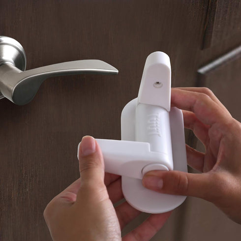 Tuut (2 Pack) Door Lever Lock Child Proof Doors & Handles, Adhesives - Child Safety By