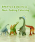 100% 12 RECUR Shark Toys Cake Topper for Kids Boys Sea Creatures Octopus Mini Figurines, Hand-Painted, Whale Shark