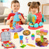 Vunrahsg 4 1 Set 3-5 4-8 59Pcs Playset 3 4 5 6 7 8 in Color Dough for Kids Play Kitchen Ice Cream Slime Tools