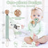 Holder,4 Pack TYRY.HU Ribbon Pacifier Clip Binky Paci Holder Clips, Pacifier Leash for Boys and Girls, Fabric Pacifier