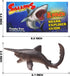 Yeonha Toys 8 Pack Shark Toys - Realistic Soft Plastic Shark Figures with Educational Booklet for Kids - Pool Bath Tub