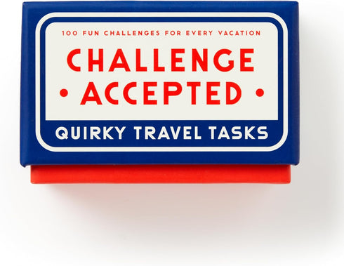 Brass Monkey Challenge Accepted – Travel Tasks Deck of 100 Unique Challenge Cards