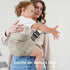 6-48 (16-44 lbs) AUYEAZGO Toddler Carrier - Premium Cotton, Large Seat & Back Support, with Large Pocket, One Size Fits