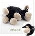 6.5" Black Sheep Stuffed Animals, Soft Lamb Plush Toys for Newborns, Great Birthday and Baby Shower Gifts