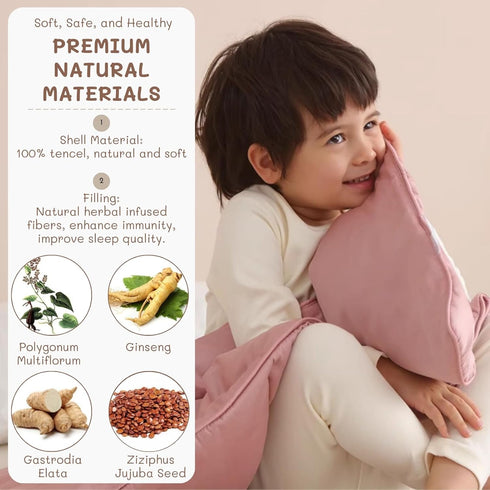 Tummy 47"(L) x16(W), PROMEED Baby Belly Blanket for Sleep Aid with Natural Herbs - Protects Baby from Chills - Soft