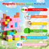 KAGRAD 30 3+ Magnetic Blocks, PCS Brightly Colored Magnetic Building Tubes, Preschool Classroom Must Haves Magnetic