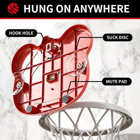 Bennol Toddlers Basketball Hoop, Indoor Mini Basketball Toys for 2-5 Year Old Boys, Birthday Gifts