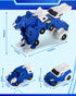 2 3+, Collision Transforming Dinosaur Car Toy, Crash & Transform Magnetic Cars Transform into Dinosaur Toys, Dino Robot