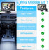Rohent 5-Inch 1080P, Baby Car Camera - HD Night Vision, Easy Install, Rear & Forward-Facing Seat Camera, USB Powered