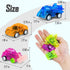 50 Mini Pull Back Cars for Kids 3-5 Years Old,Car Party Favors Toys Bulk Vehicle Set - Micro Preschool Cars for Goodie Bags, Treasure Box, Classroom Prizes, and Giveaways