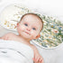 YETTASBIN Herbal Wildflower Muslin Baby Burp Cloth, Super Soft Absorbent Cotton Burp Rag Baby Bibs Feeding Cloth
