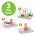 5 0-36 Bright Starts Wild Wiggles Sweet Safari Foldaway Baby Play Gym & Mat, Foldable with Removable Toys